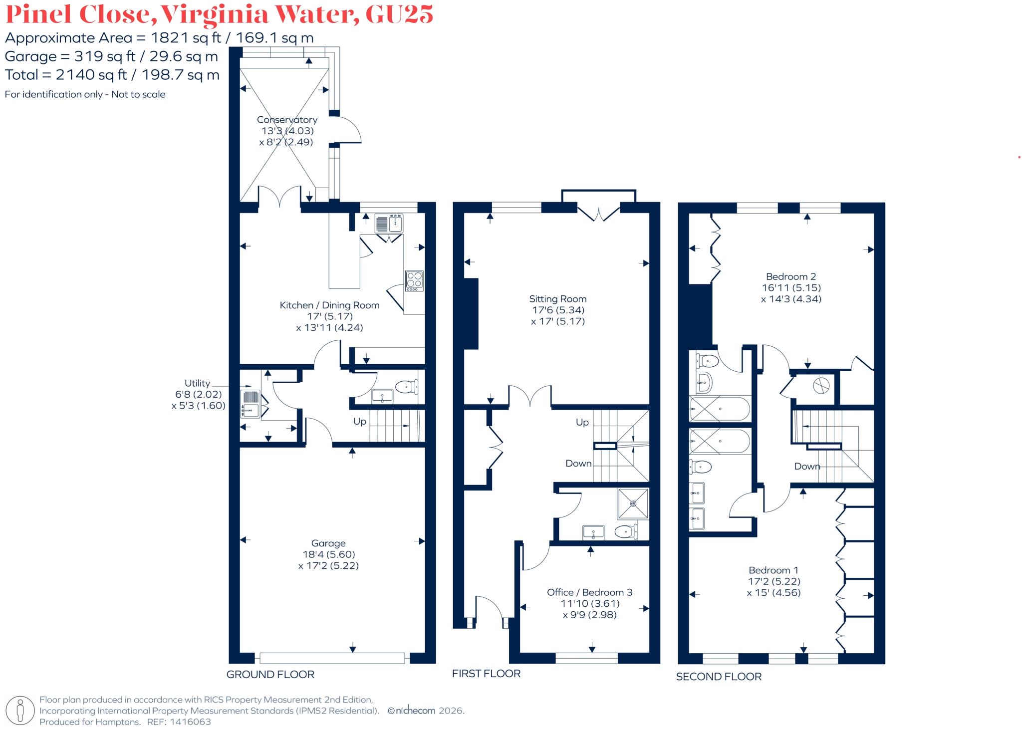 Pinel Close, Virginia Water, GU25 floorplan
