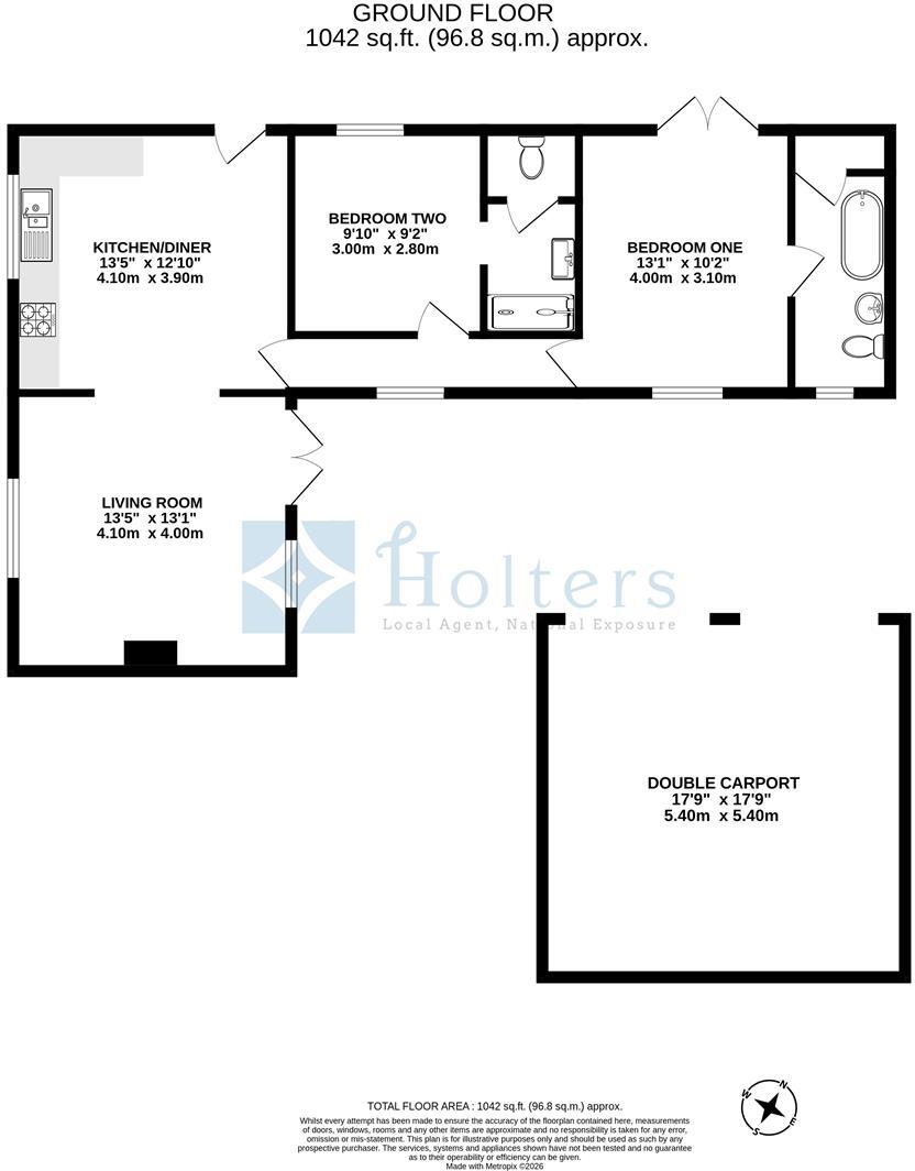 Walkmill Lodge, Wentnor, Bishops Castle floorplan