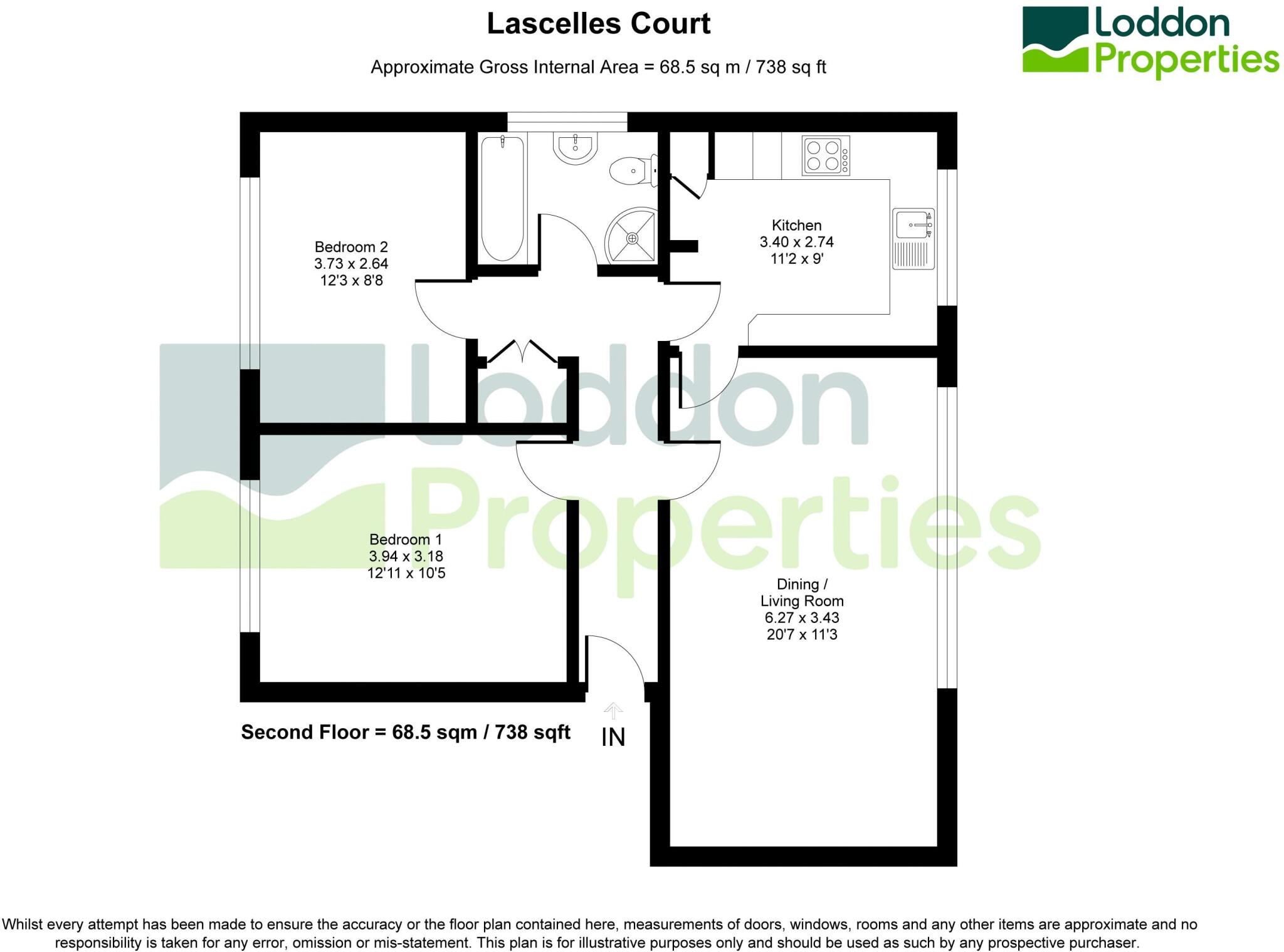 Lascelles Court, Bournemouth floorplan