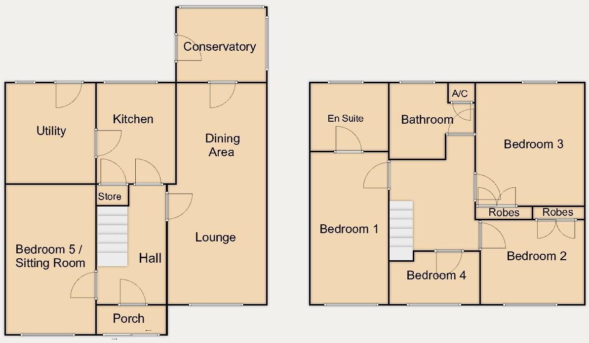 Sunnyside, Walsall Wood floorplan