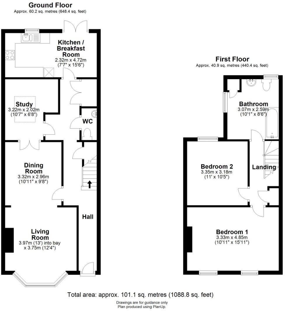 Cherry Hinton Road, Cambridge floorplan