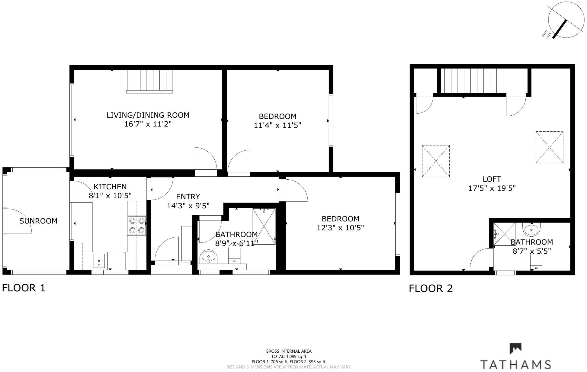 Clos William, Rhiwbina, Cardiff floorplan