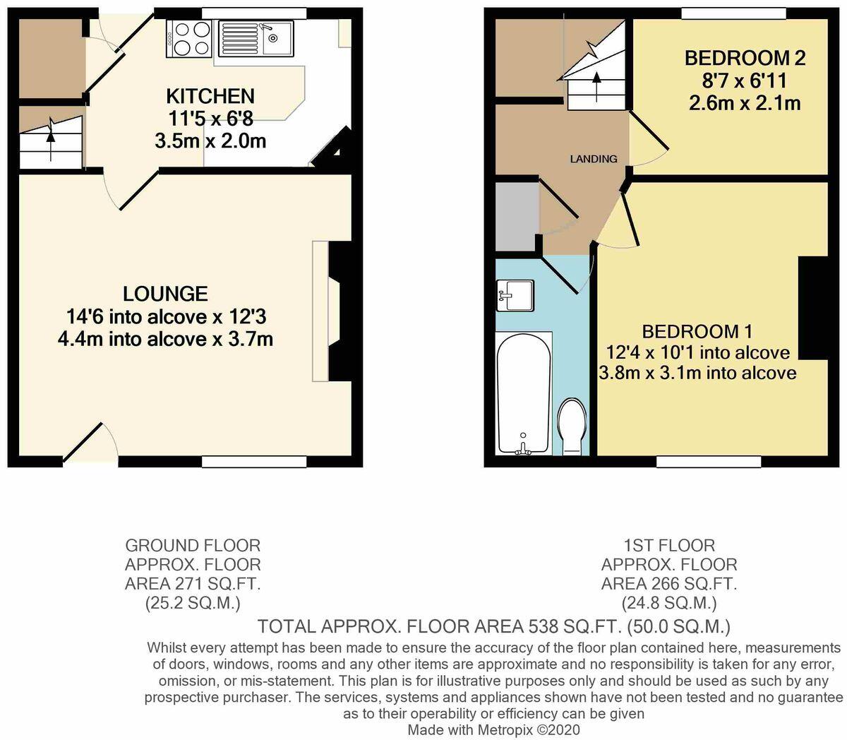 Helen Street, Saltaire, Shipley, BD18 floorplan
