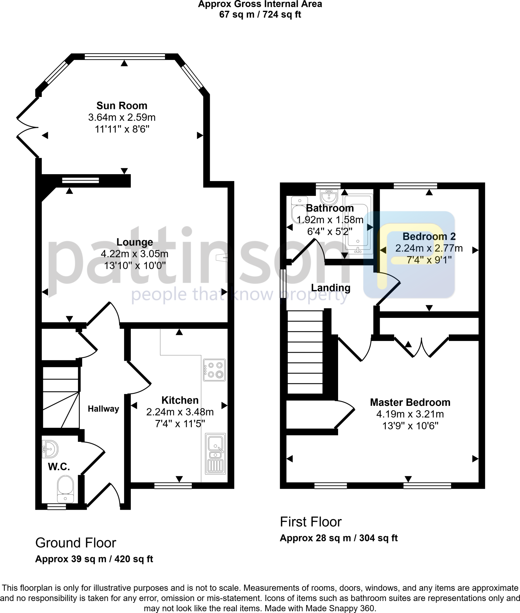 Aintree Close, Orchid Meadows, Ashington, Northumberland, NE63 8NB floorplan