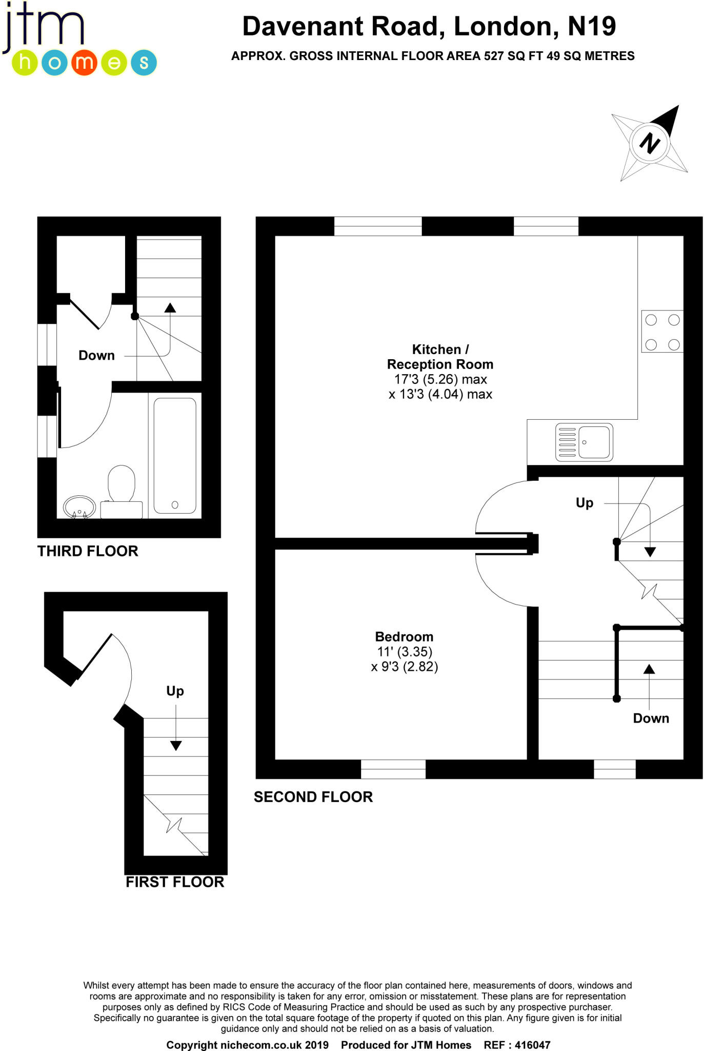 Davenant Road, N19 floorplan