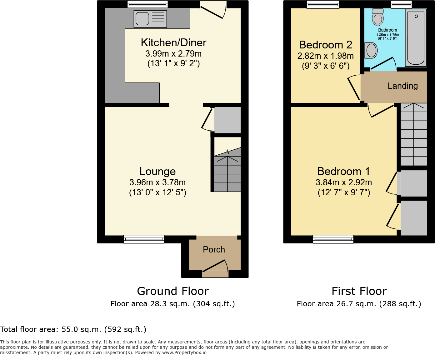 Dyers Close, Braunton, Devon, EX33 floorplan