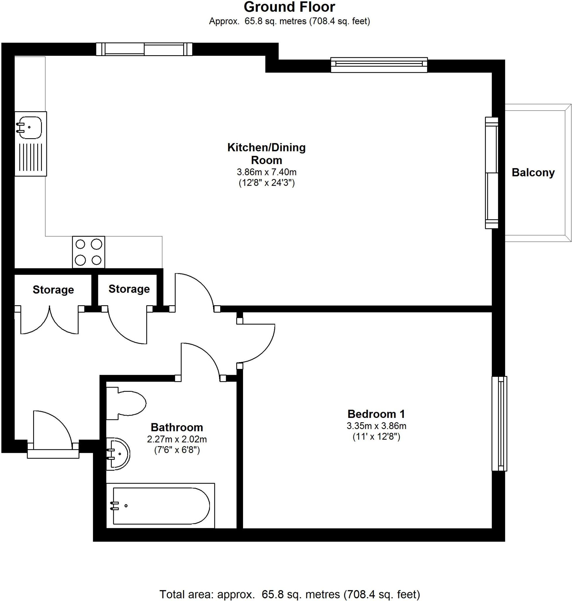 Westwood Drive, Canterbury floorplan