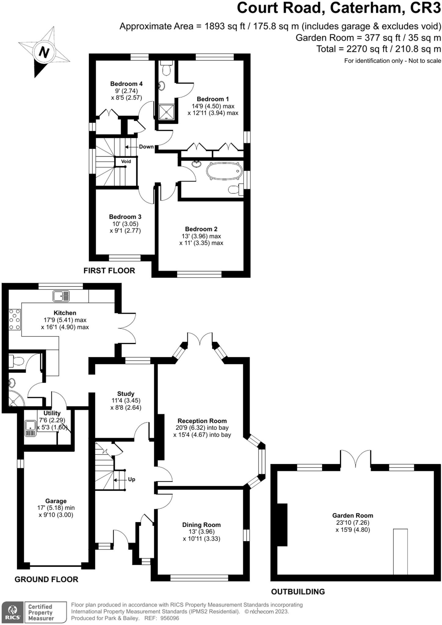 Court Road, Caterham, CR3 floorplan