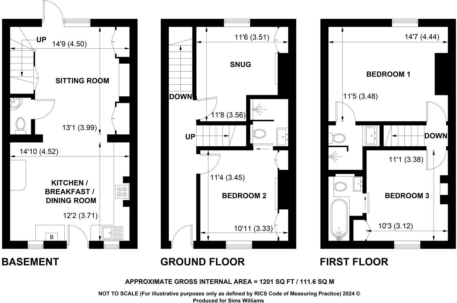 Maltravers Street, Arundel floorplan