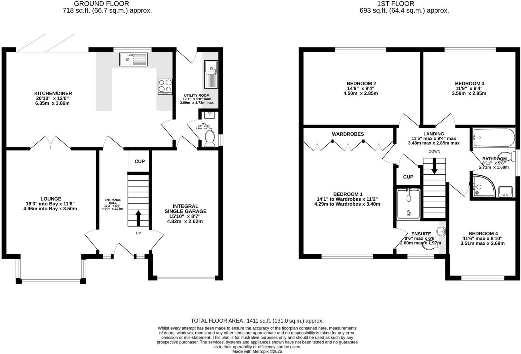 9 Cherry Tree Drive, Crosby, IM4 2EE floorplan