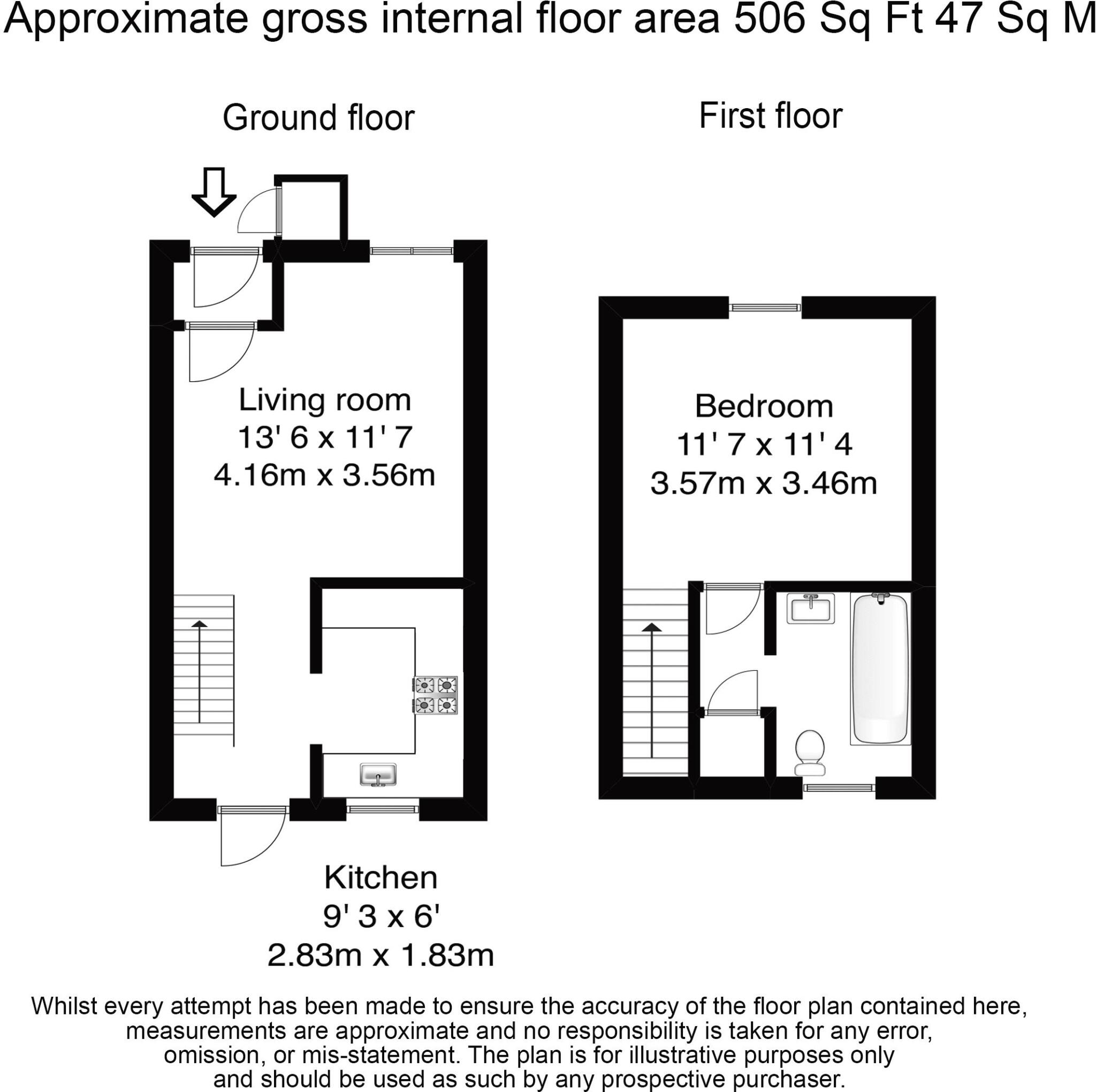 Rivernook Close, Walton-on-Thames floorplan
