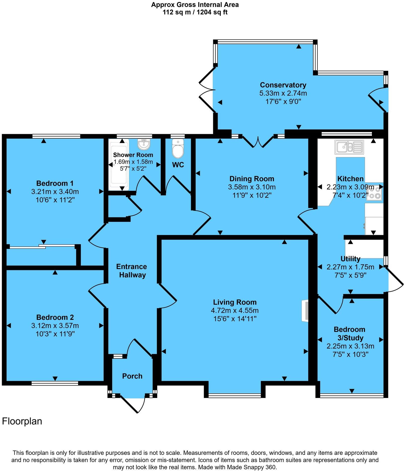 Wilton Road, Balsall Common, CV7 floorplan