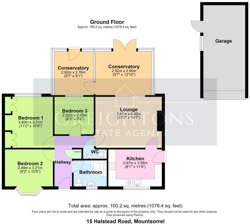 Halstead Road, Mountsorrel, Leicestershire floorplan