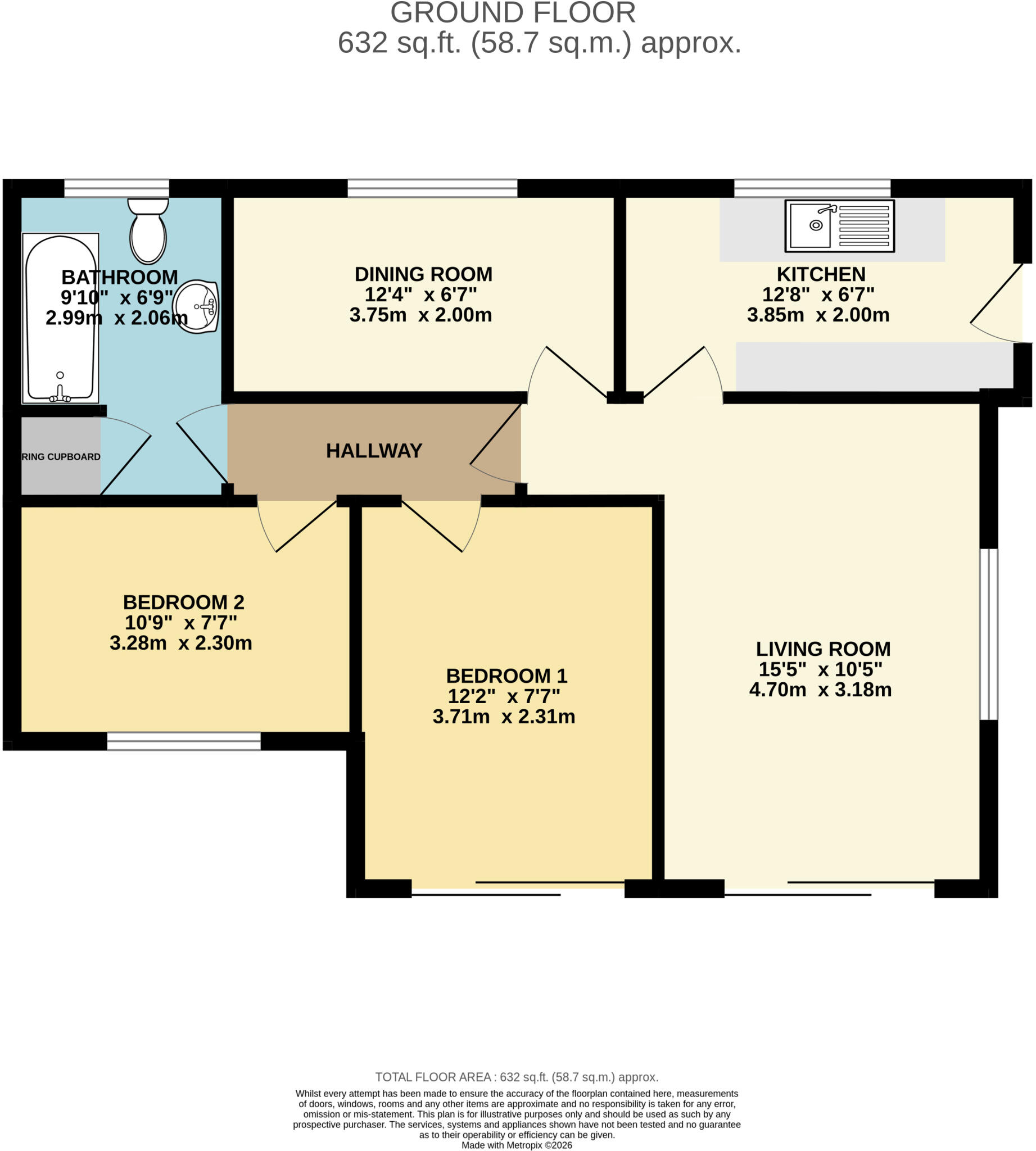 Bonnicott Lane, Croyde, Braunton, Devon, EX33 floorplan