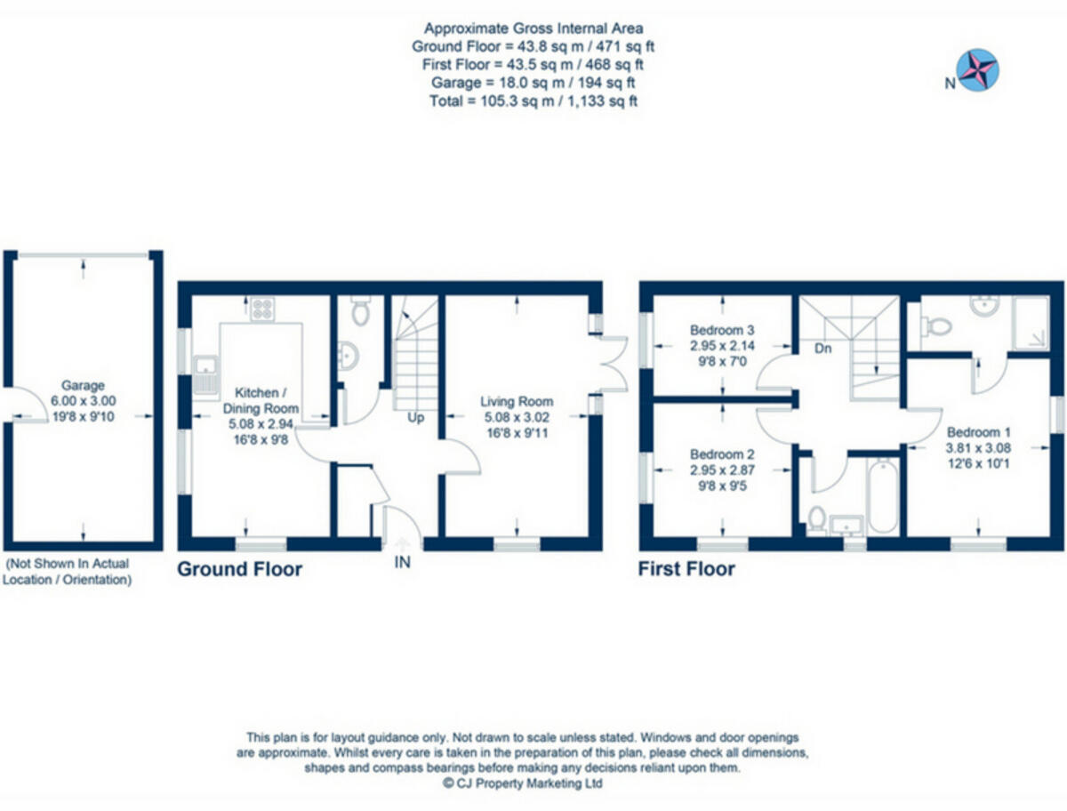 Buzzard Rise, Didcot, OX11 floorplan