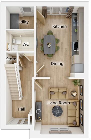 Off Main Street,
Polmont,
FK2 0YZ floorplan