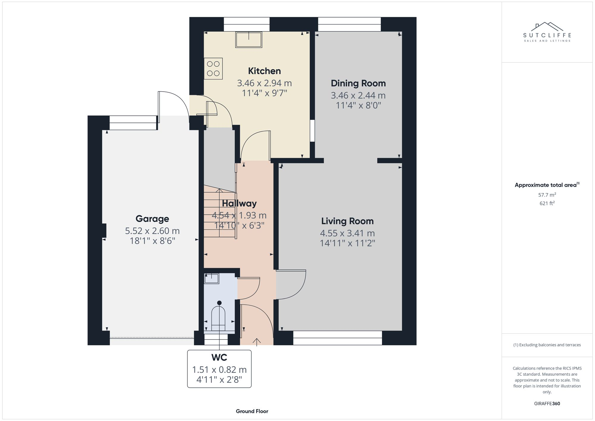 Meadow Park, Cabus, PR3 floorplan
