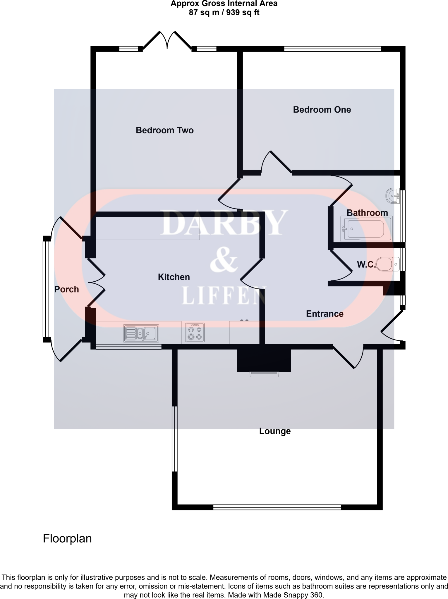 Hill Avenue, Gorleston floorplan