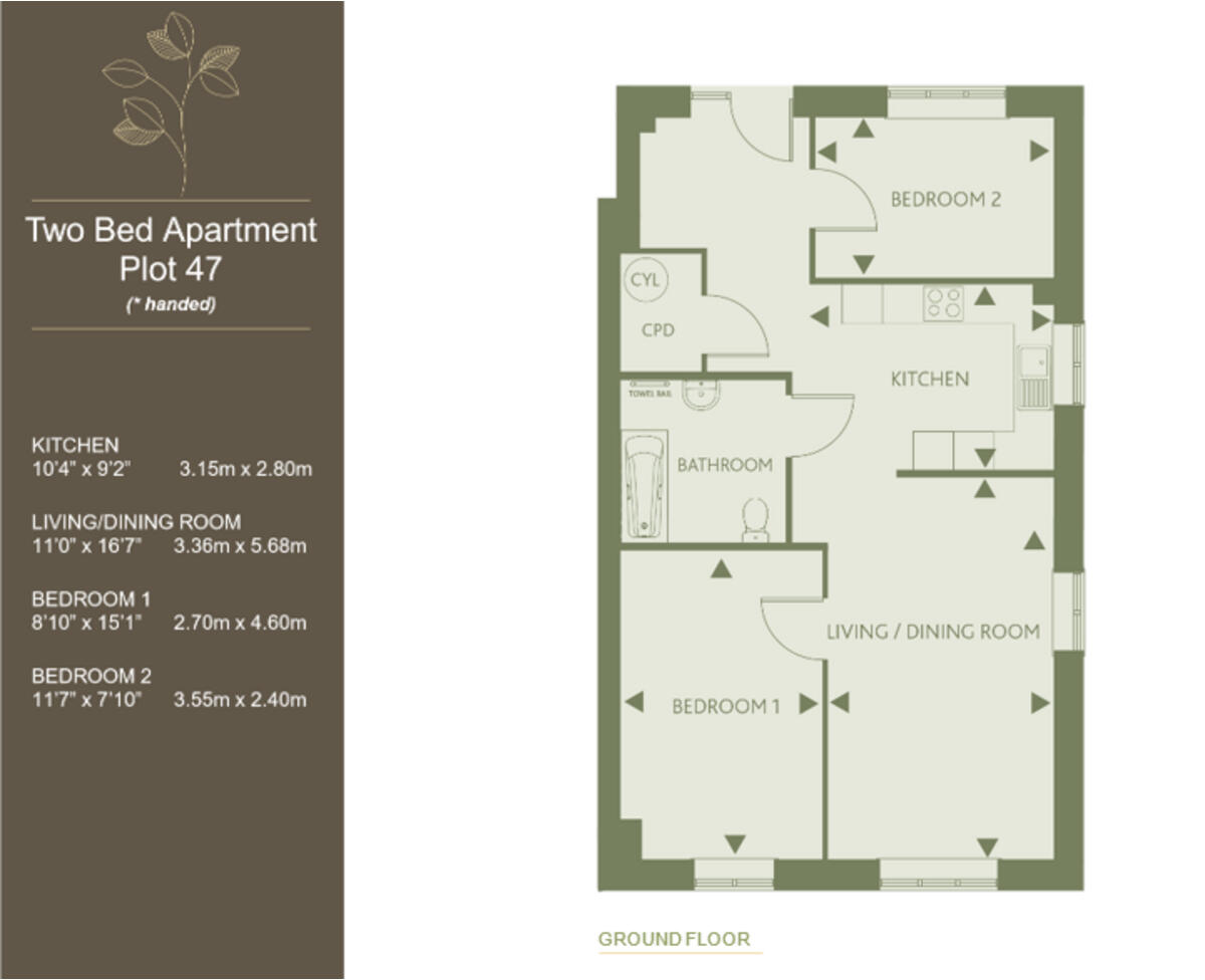 Emma Waltham Way, Hertford floorplan