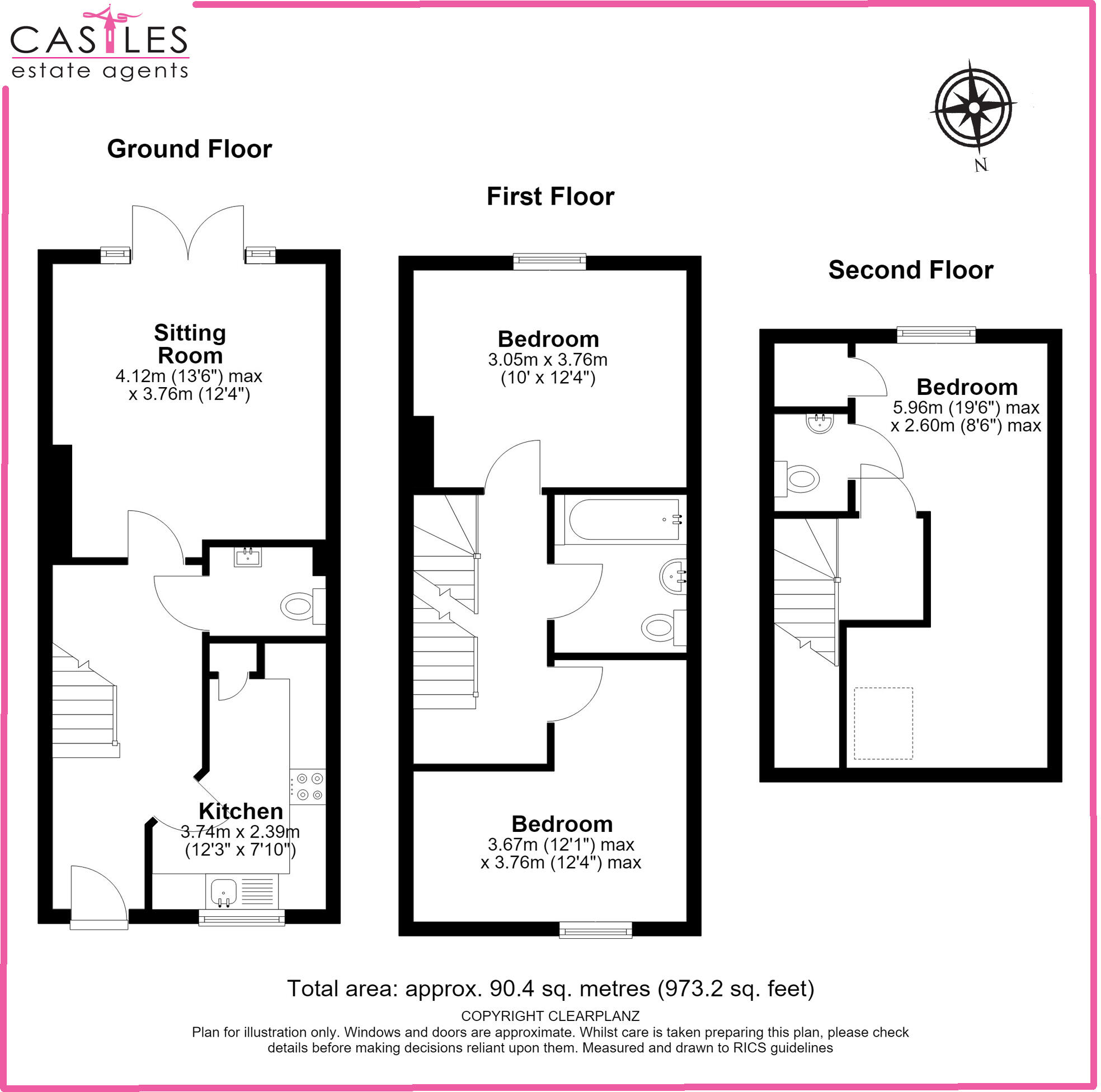 Hazel Place, Andover Road, Ludgershall, Wiltshire floorplan