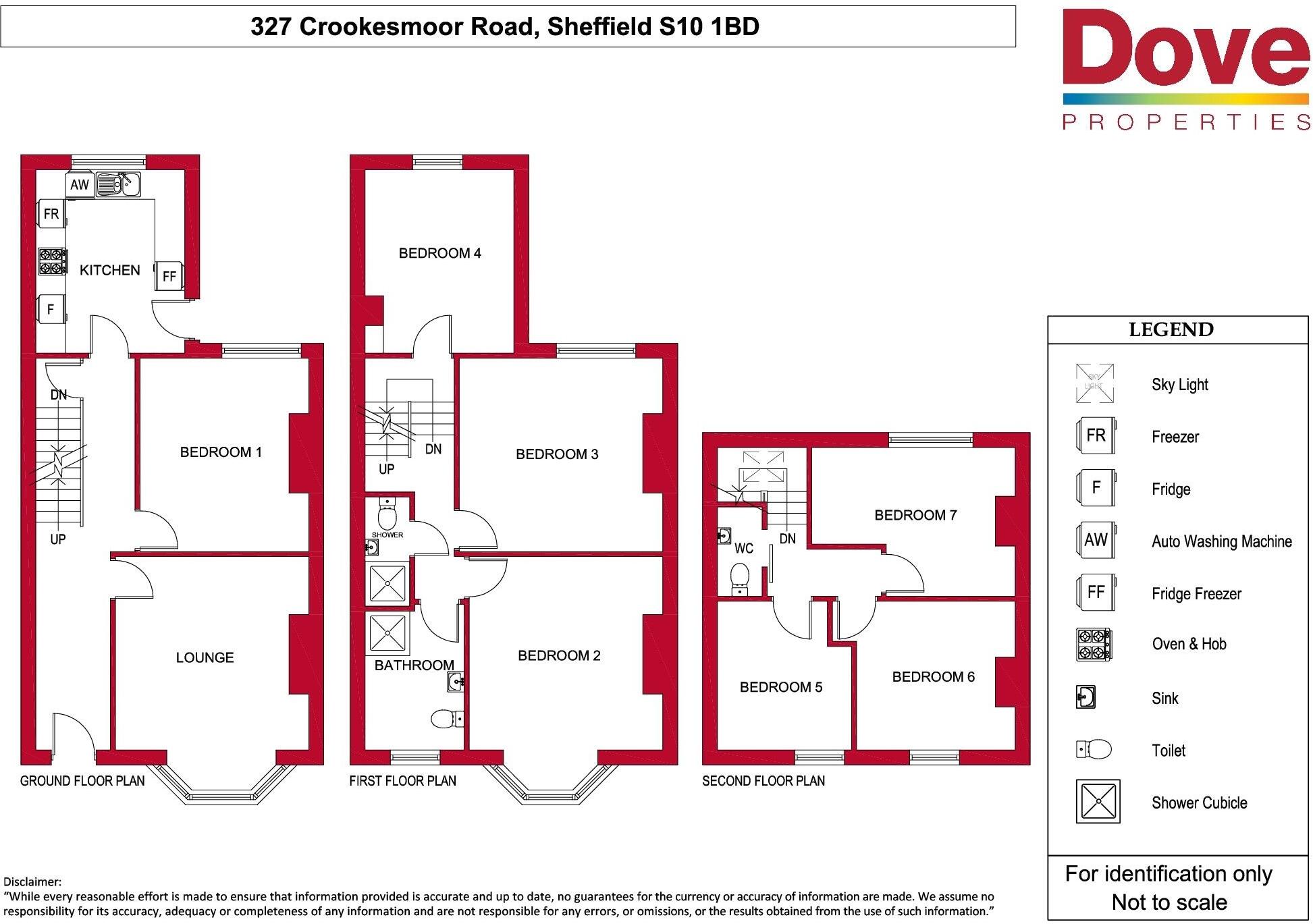 327 Crookesmoor Road, Crookesmoor floorplan