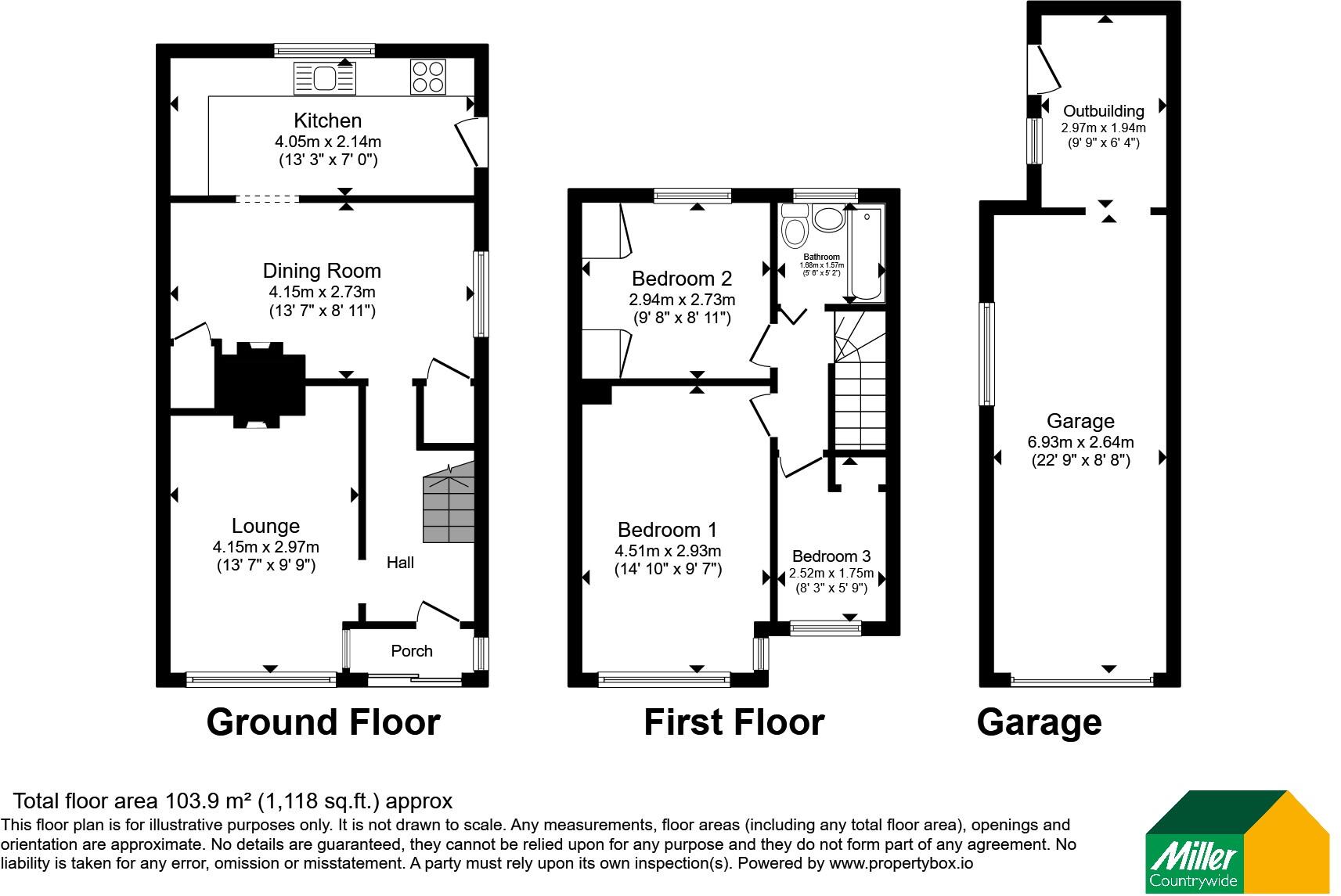 Statham Road, Bodmin, Cornwall, PL31 floorplan