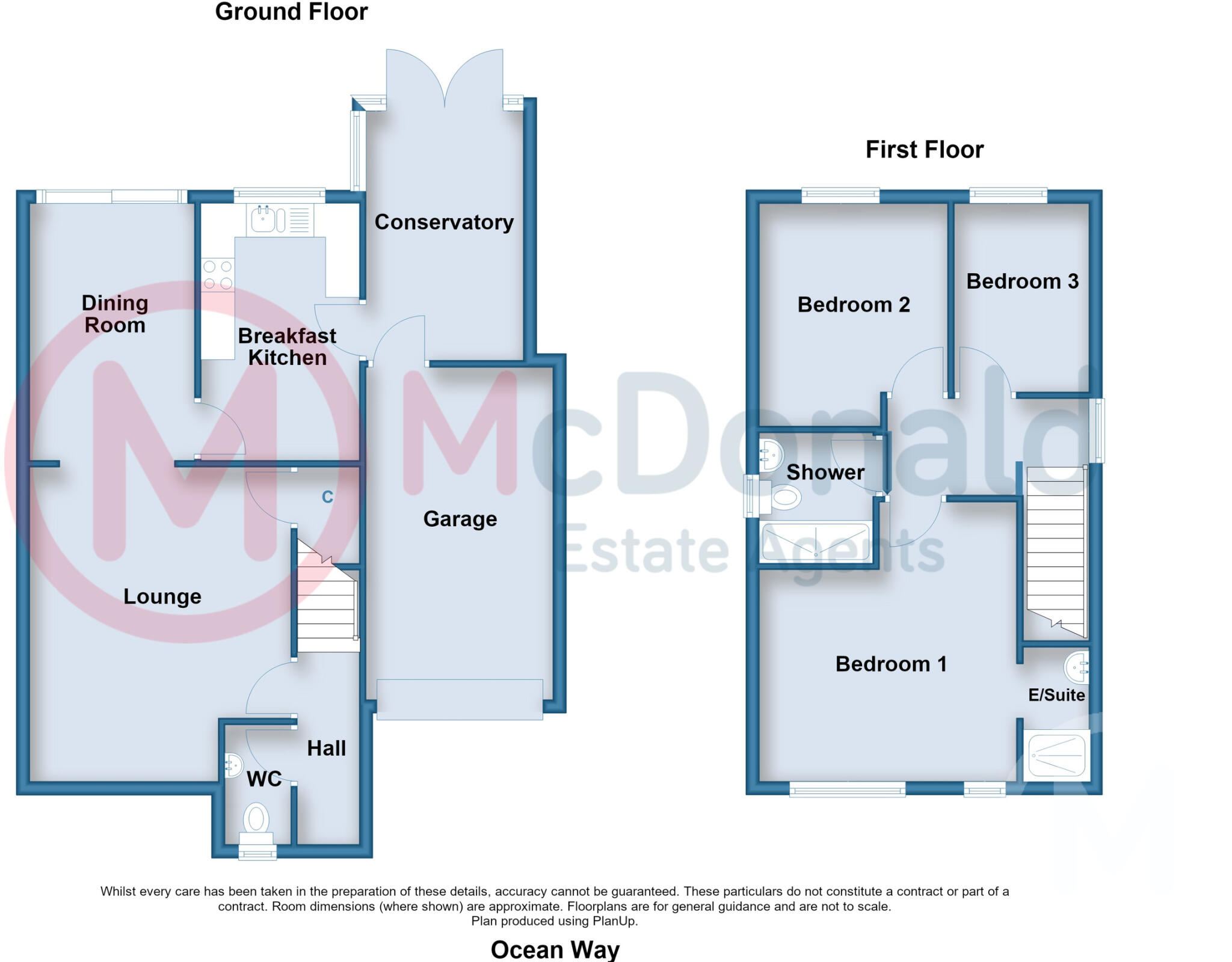 Ocean Way, Cleveleys floorplan