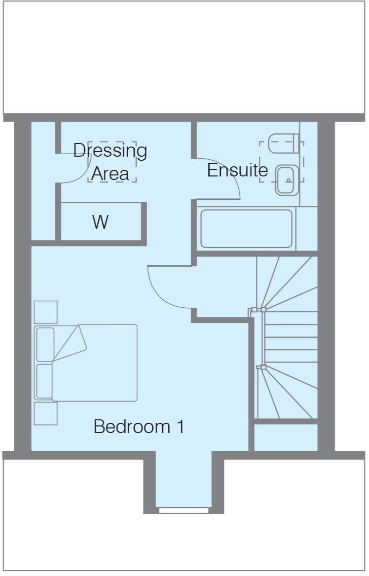 Plot 134 The Langford floorplan