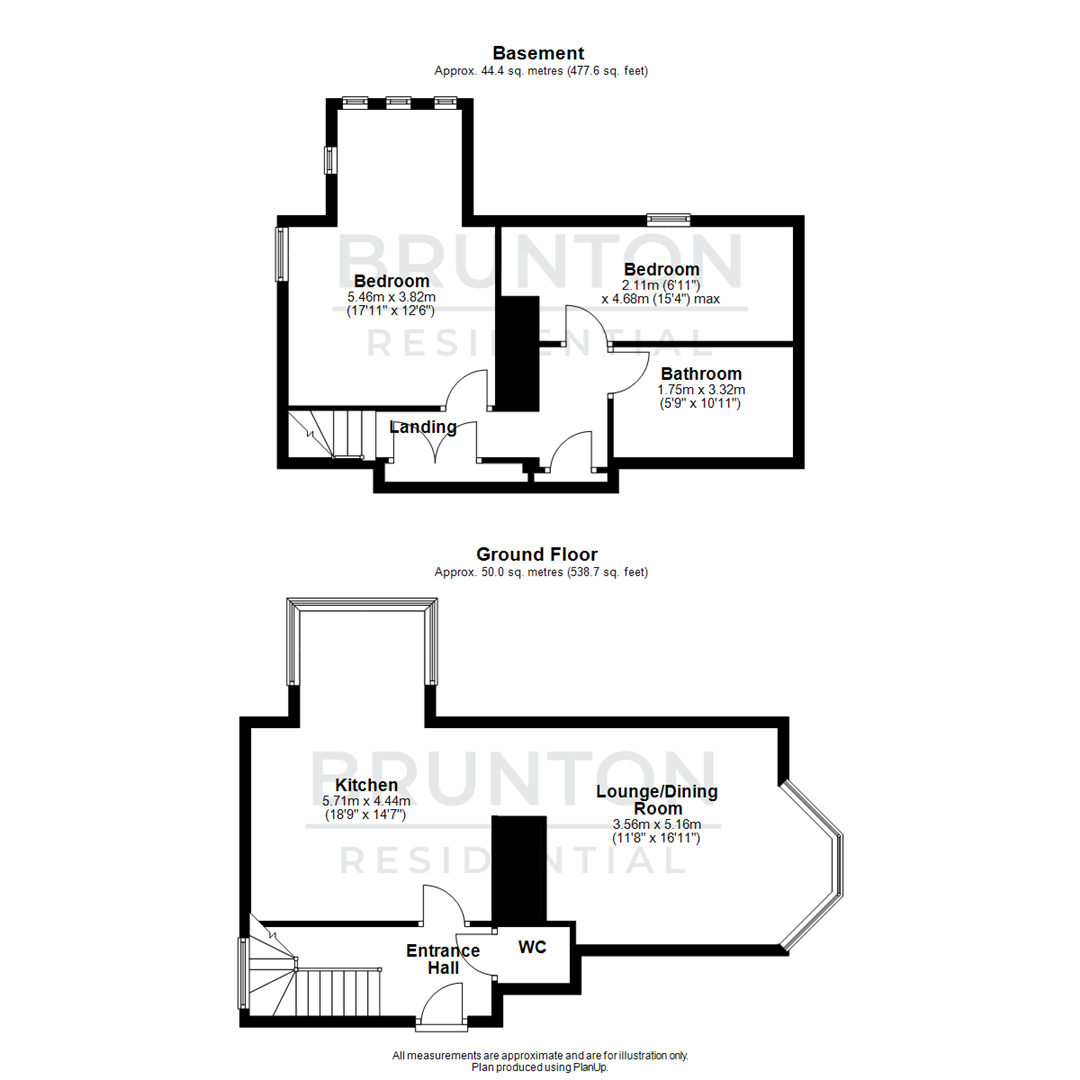 Montague Court, Hexham floorplan