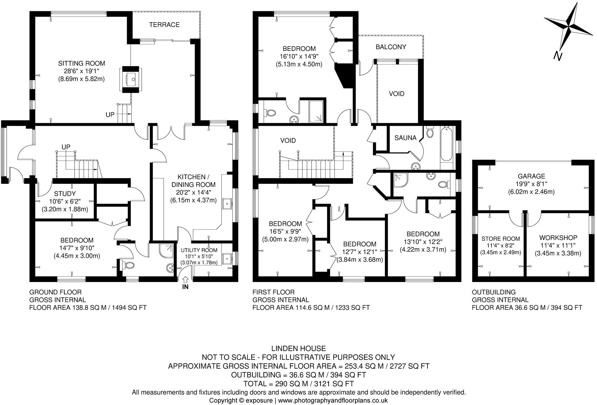 Linden House, Balbeggie, Perth, Perthshire floorplan