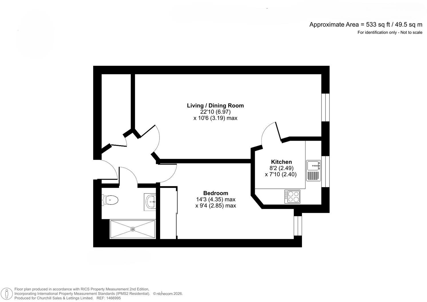 Tyrell Lodge, Chelmsford, Essex floorplan