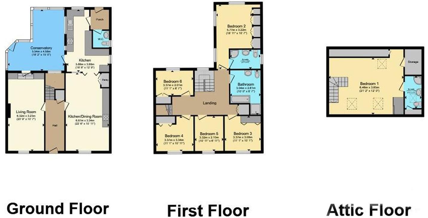 Higher Road, Breage floorplan