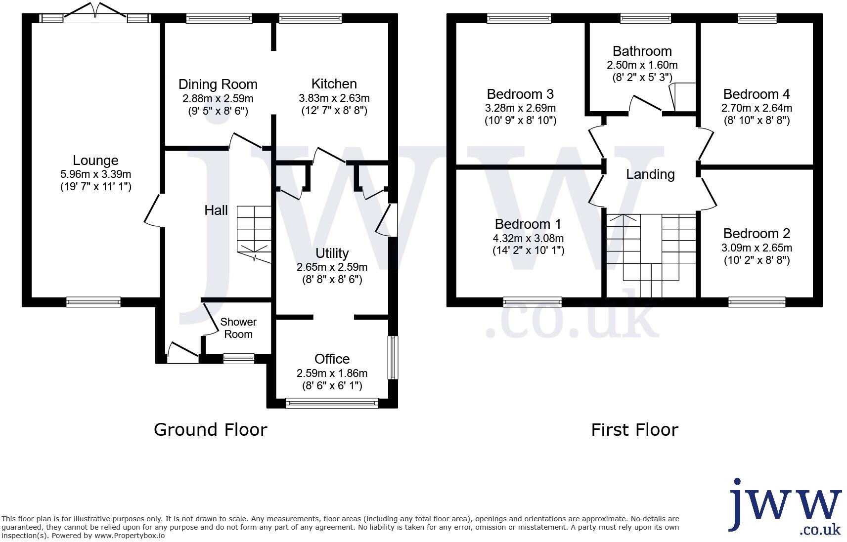 Castle View, Ushaw Moor, Durham, DH7 floorplan