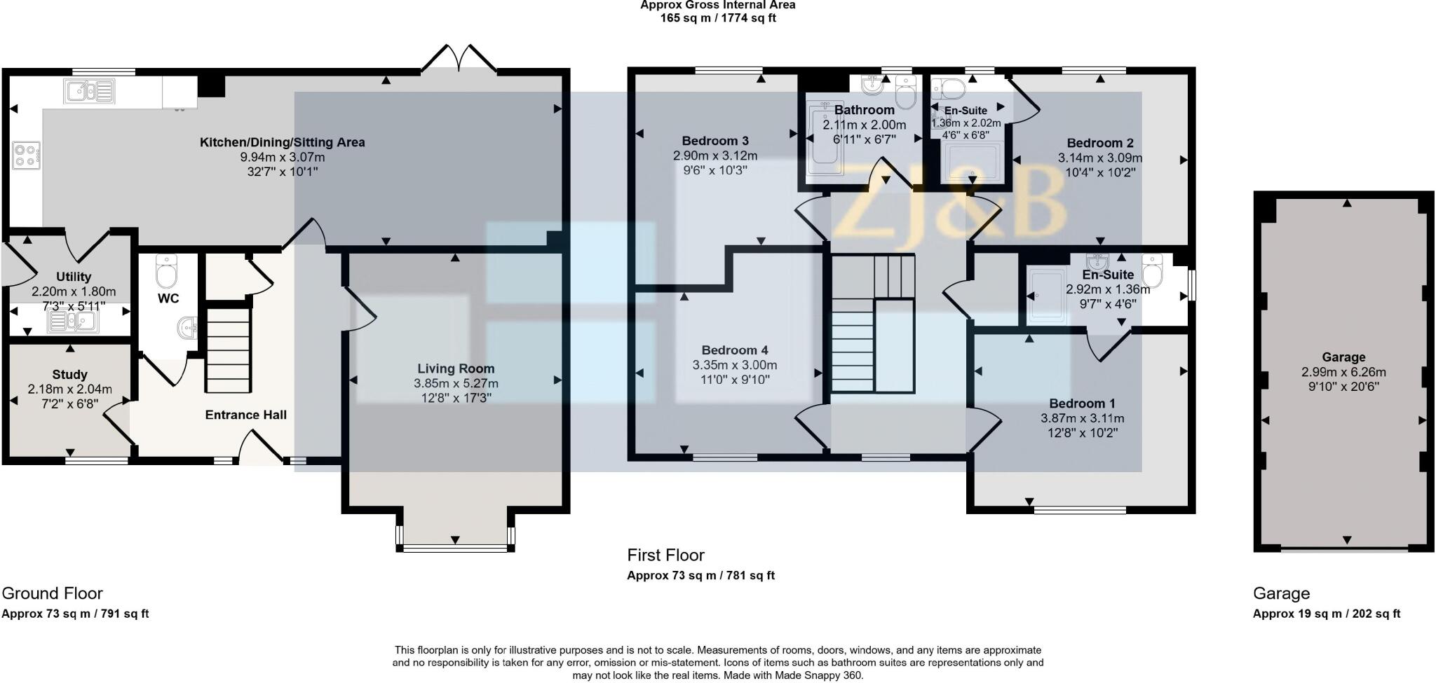 Maxfield Drive, Oteley Road, Shrewsbury, SY2 6GE floorplan