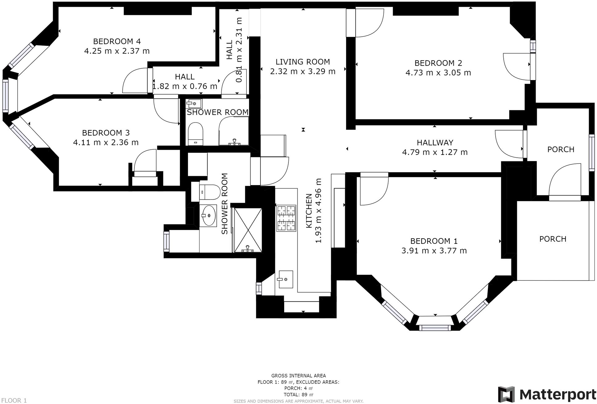 Cotham Gardens, Bristol, BS6 floorplan