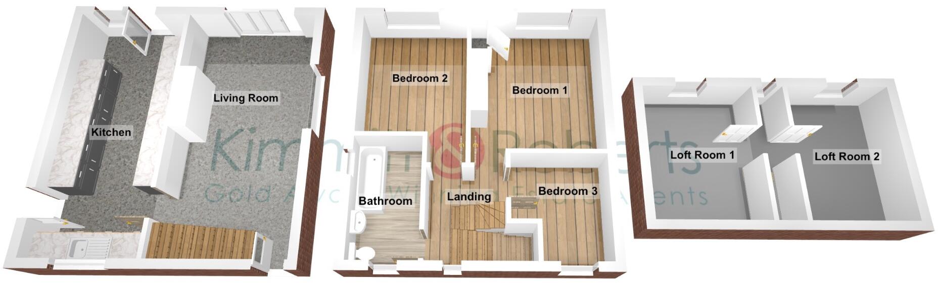 Grasmere Avenue, Easington Lane, Houghton le Spring, Tyne and Wear, DH5 0PW floorplan