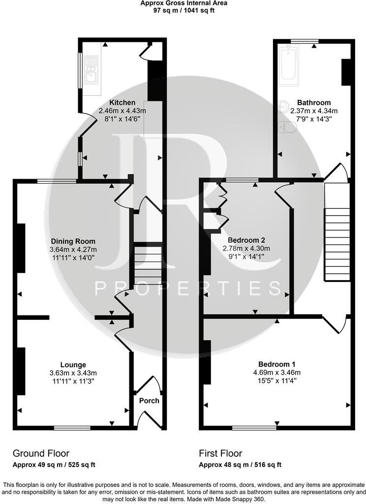 Ravenhill Terrace, Brereton, Rugeley floorplan