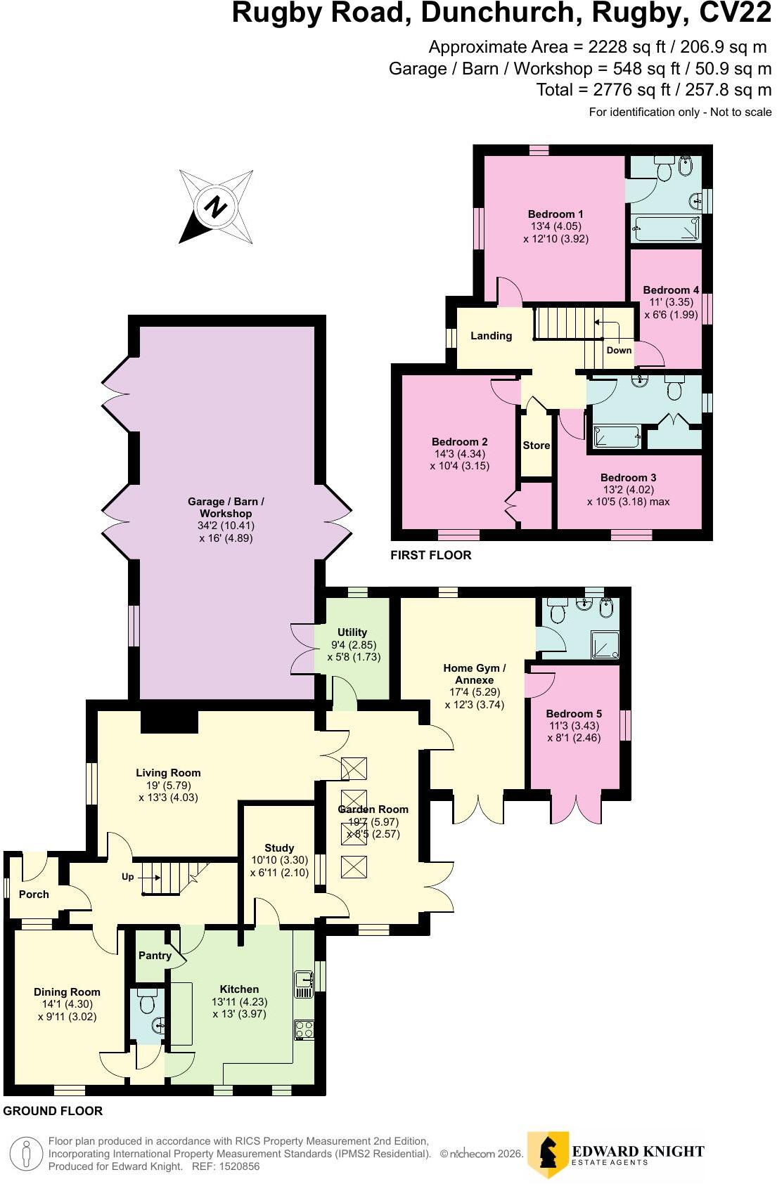 Rugby Road, Dunchurch floorplan