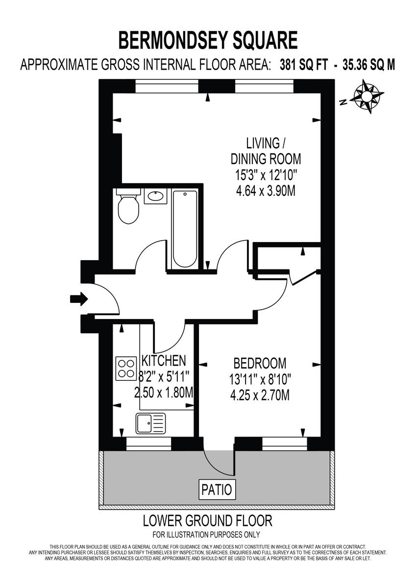 Bermondsey Square, SE1 floorplan