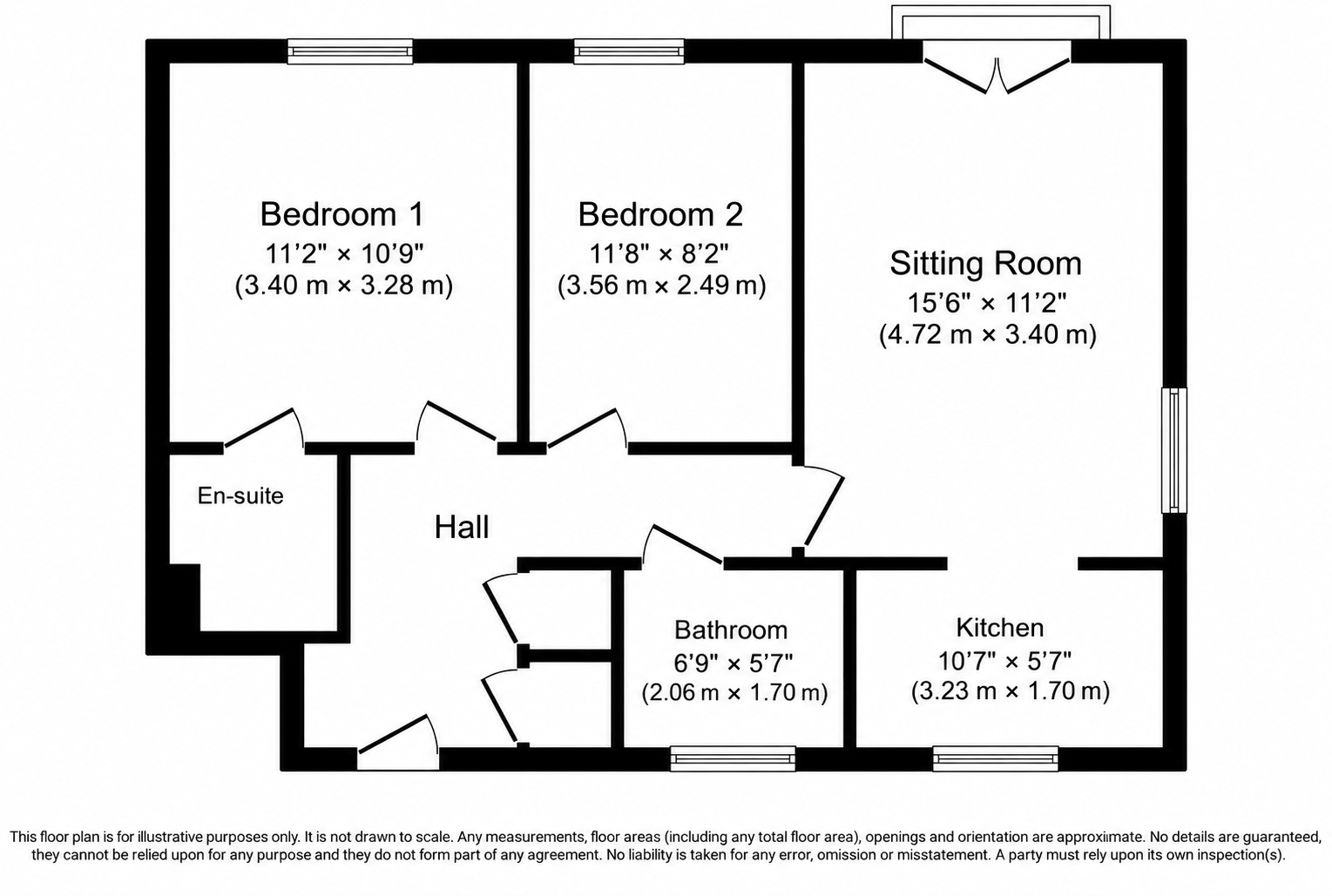 Little Hackets, Havant floorplan