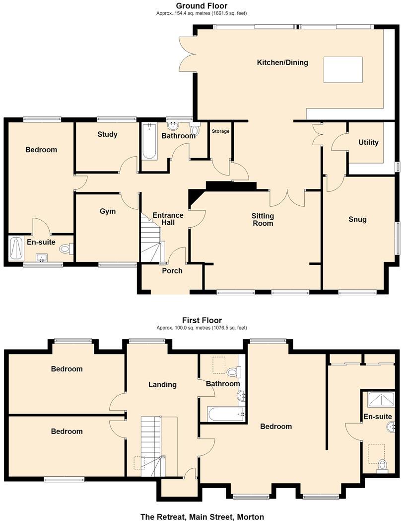 Main Street, Morton floorplan