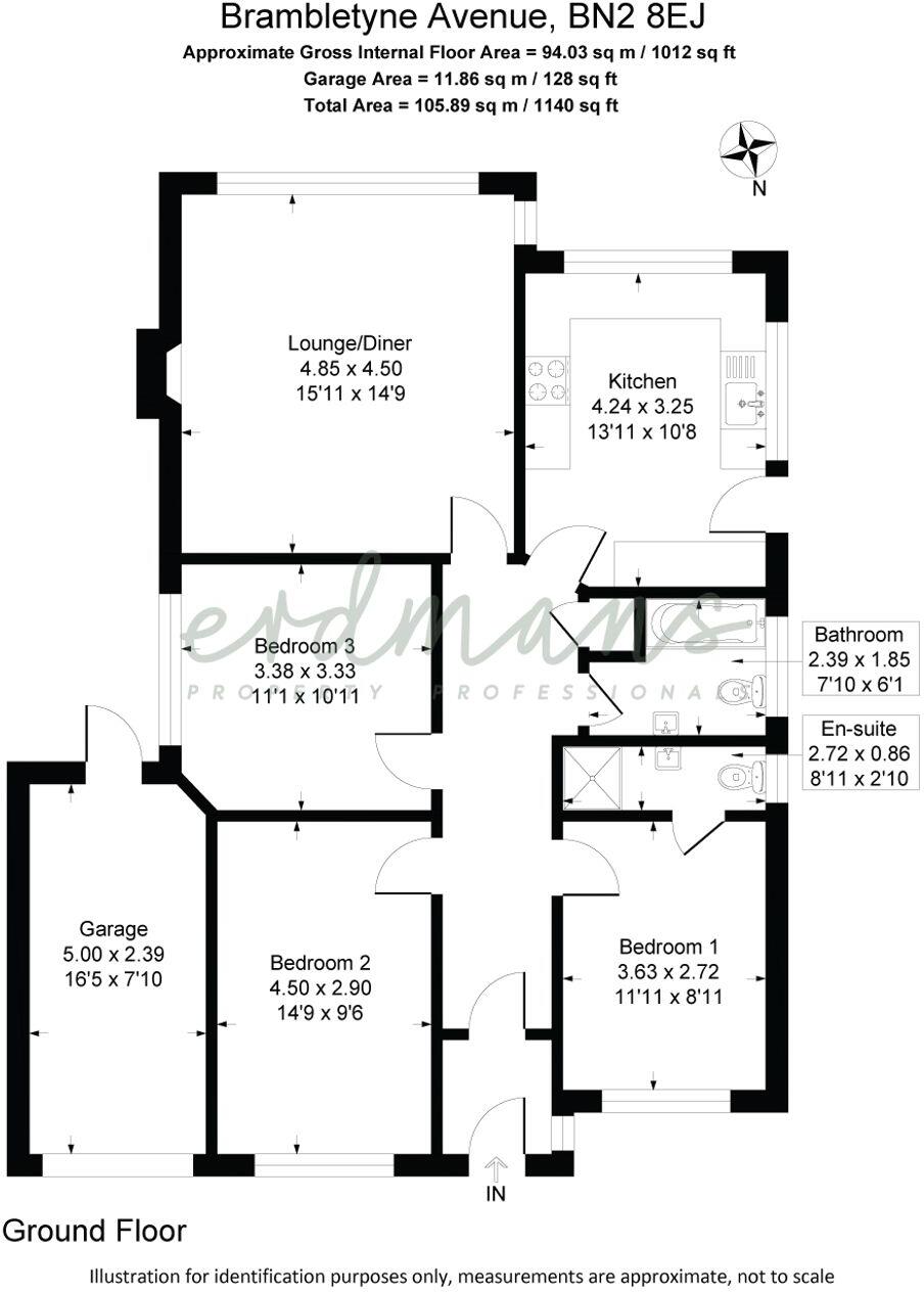 Brambletyne Avenue, Saltdean, BN2 floorplan