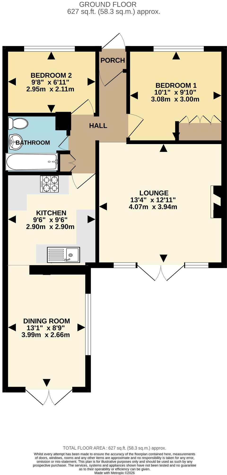 Silverdale Drive, Waterlooville floorplan