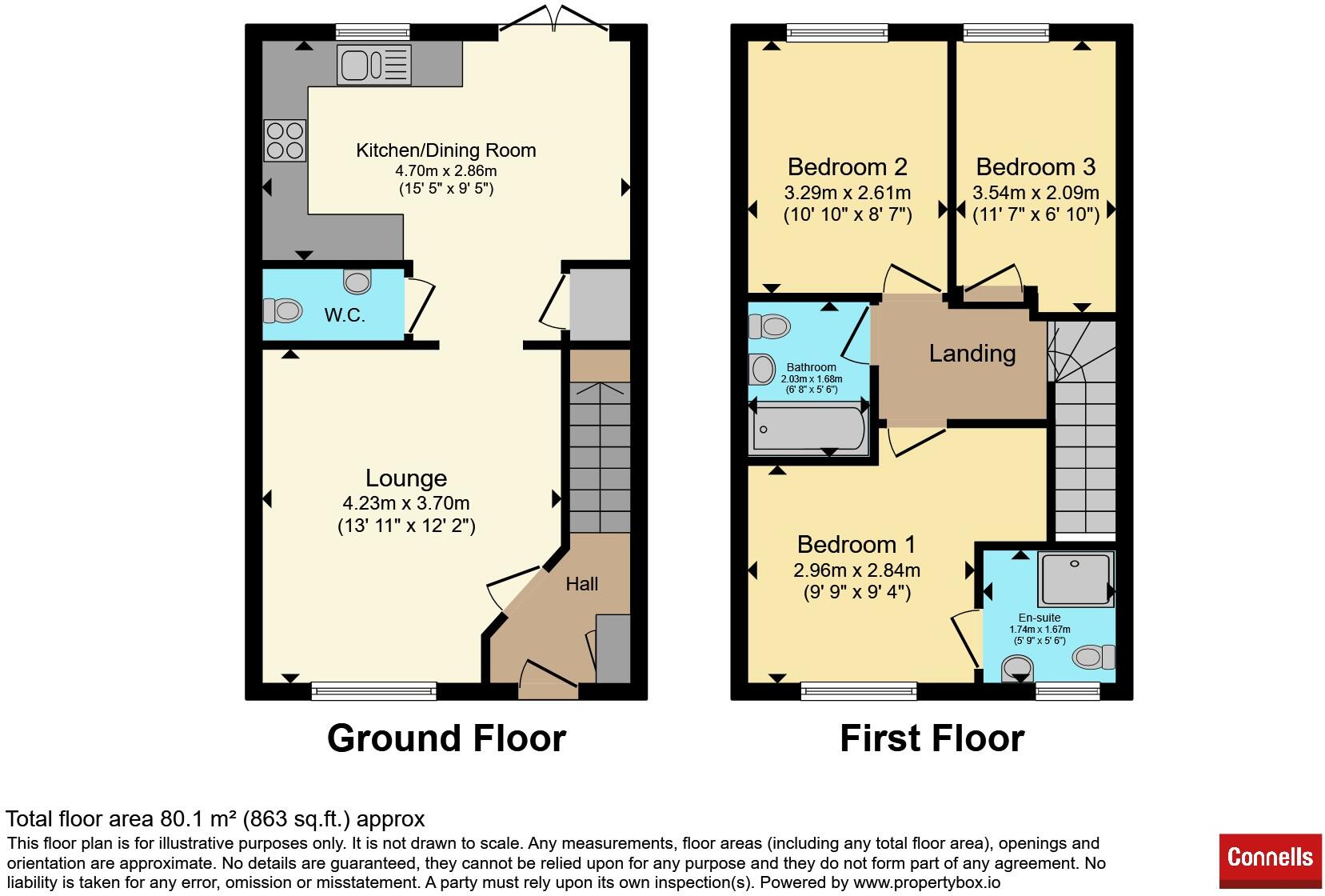 Yew Tree Way, Barford, Warwick floorplan