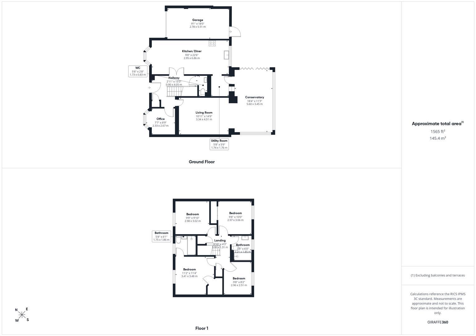 Woodford Close, Fairford Leys, Aylesbury floorplan