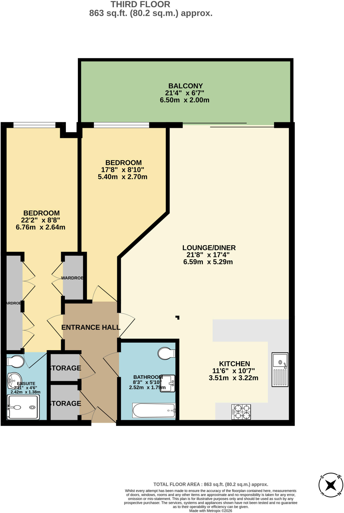 Kensal Drive, West Didsbury, M20 floorplan