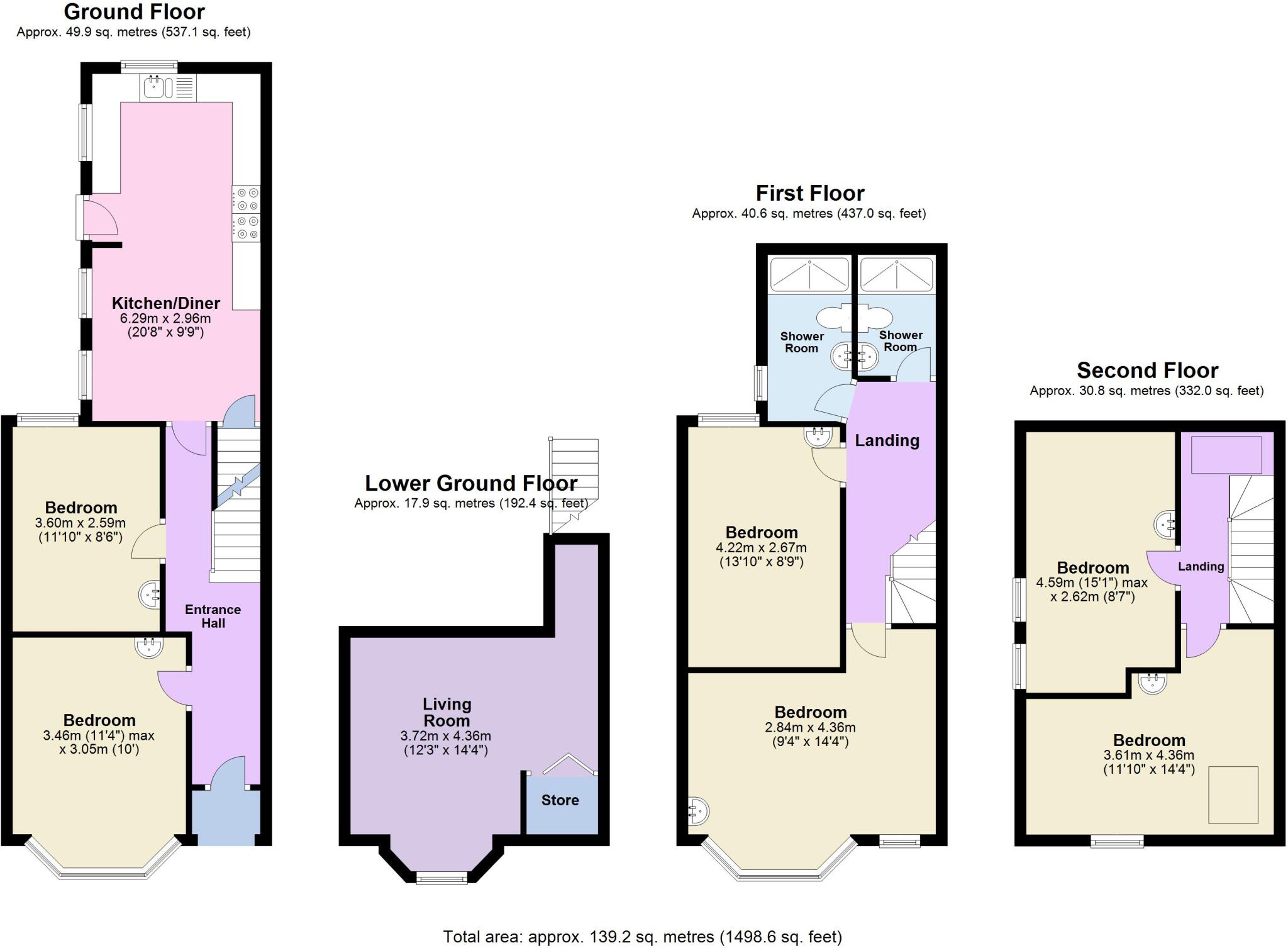 Sherwin Road, Nottingham floorplan
