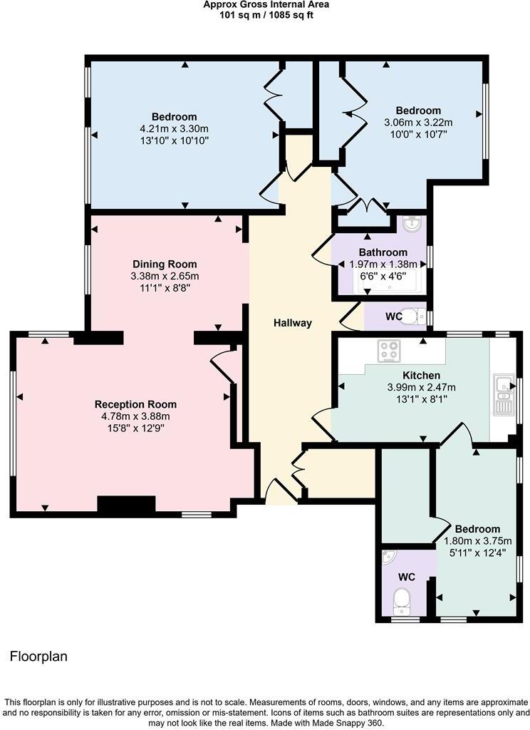 Colebrook Close, London floorplan