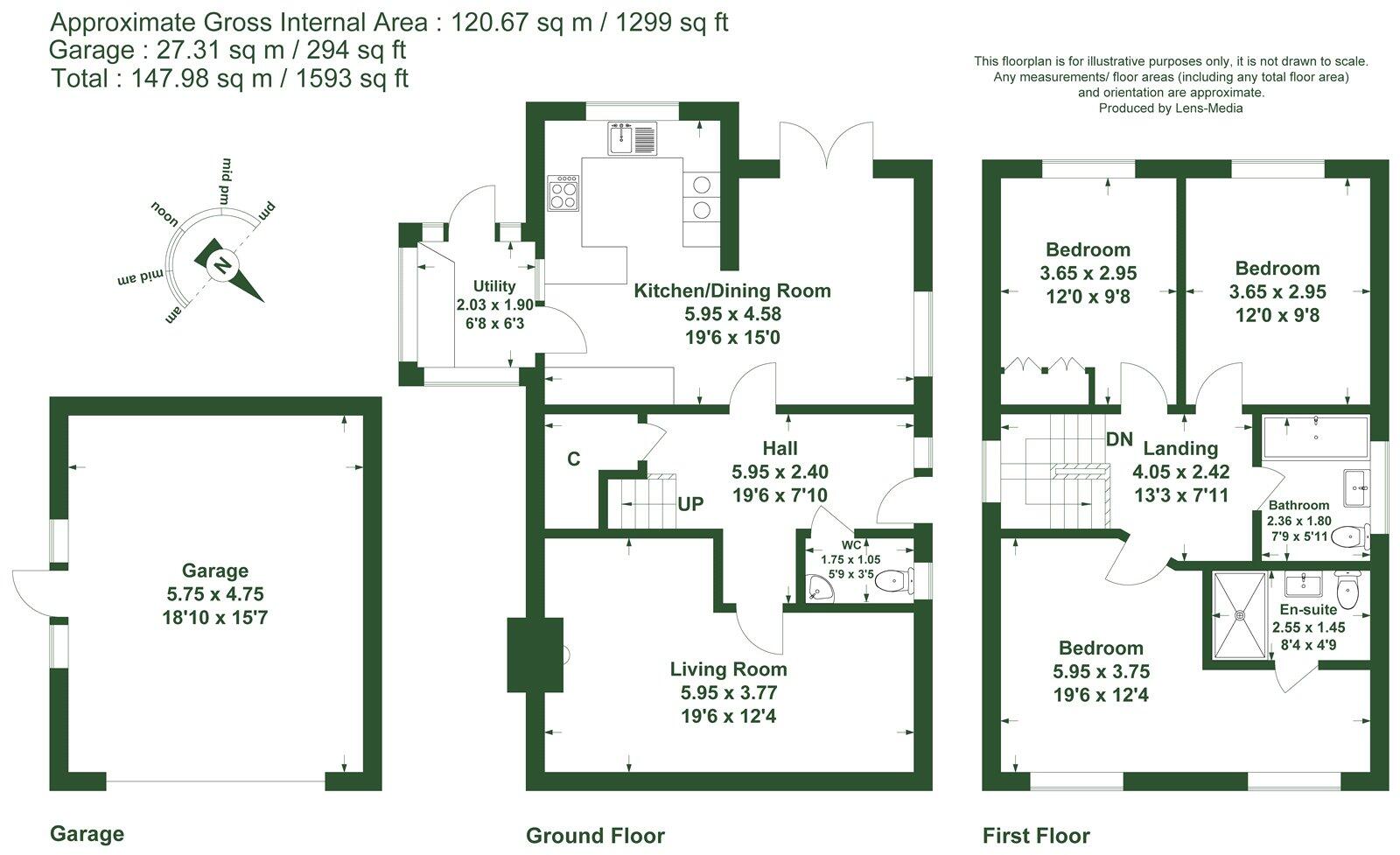 Garstang Road, Claughton-on-Brock, Preston, Lancashire floorplan