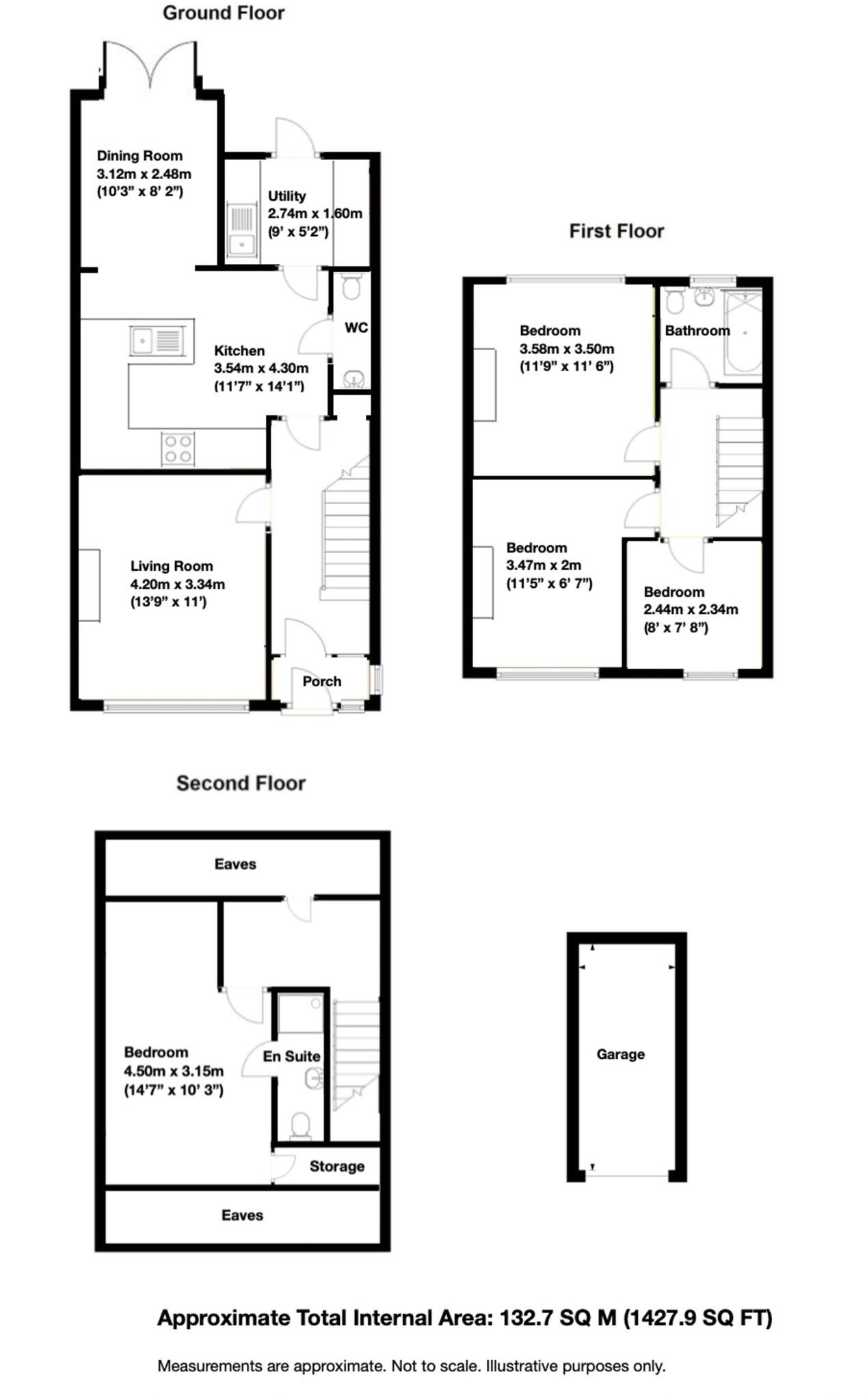 The Gardens, Southwick, BN42 floorplan